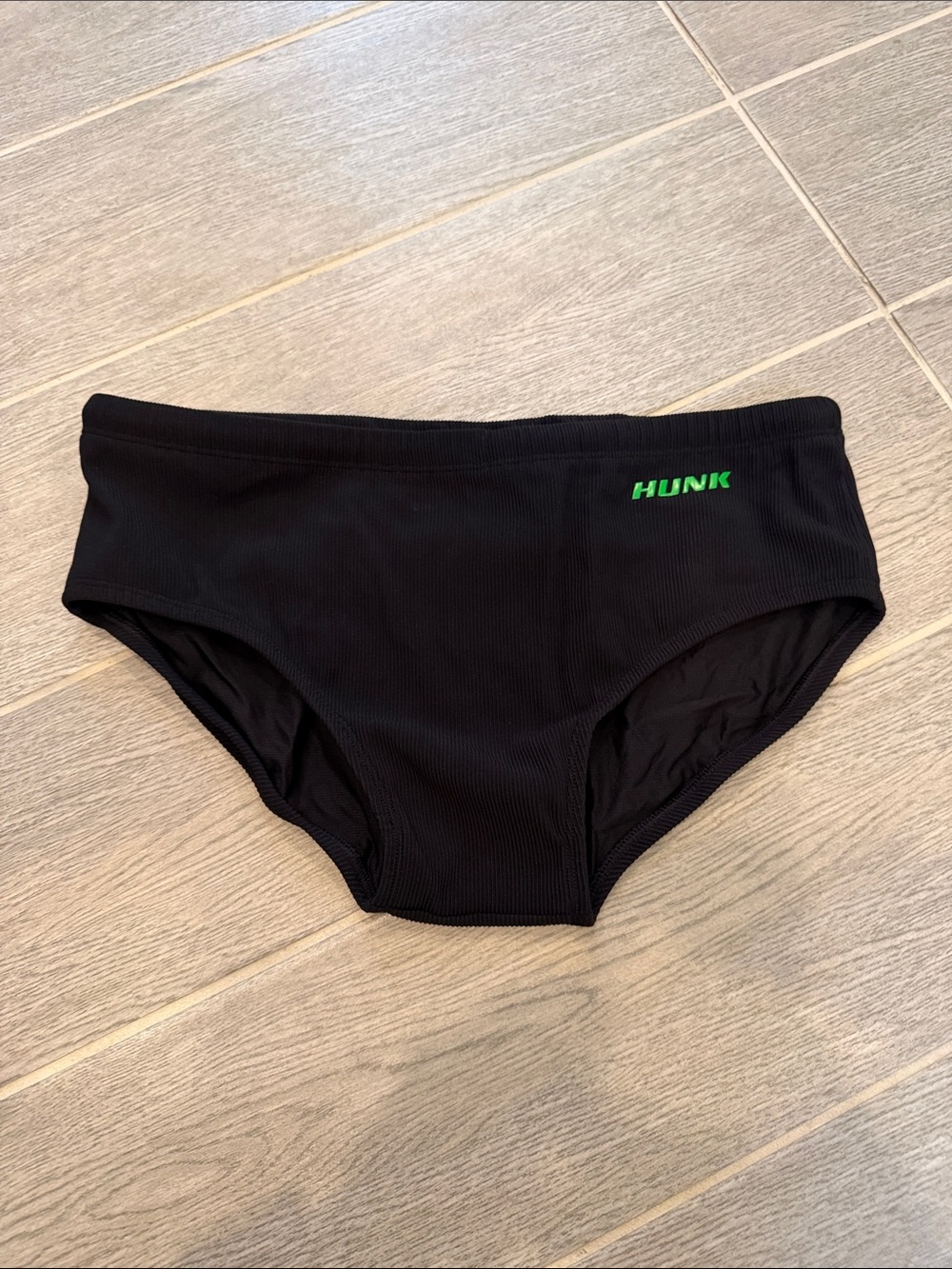 Hunk Menswear Sunga Black Medium